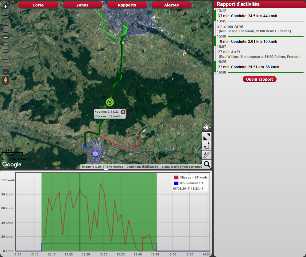 traceur GPS colis et marchandises - Geotraceur