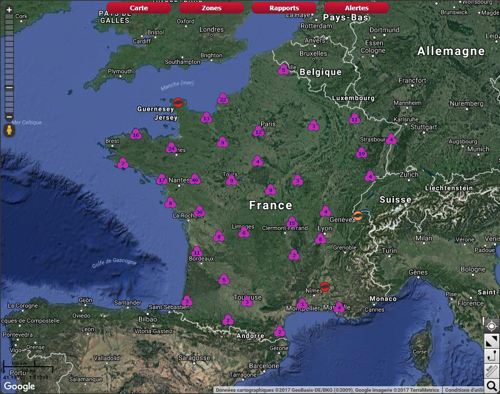 Géolocalisation camion - Suivi de flotte poids lourds